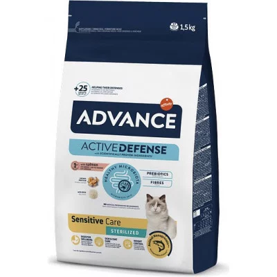 Advance Cat Sterilized Salmon Sensitive для стерилізованих к..