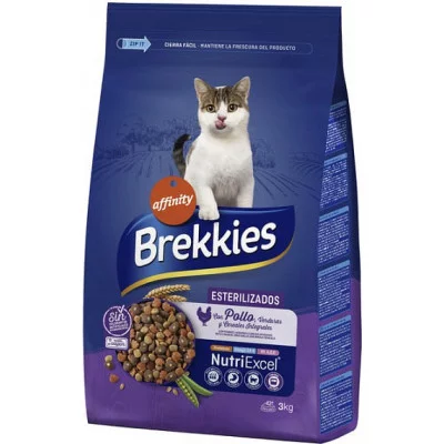 Brekkies Cat Sterilized для дорослих стерилізованих котів з ..