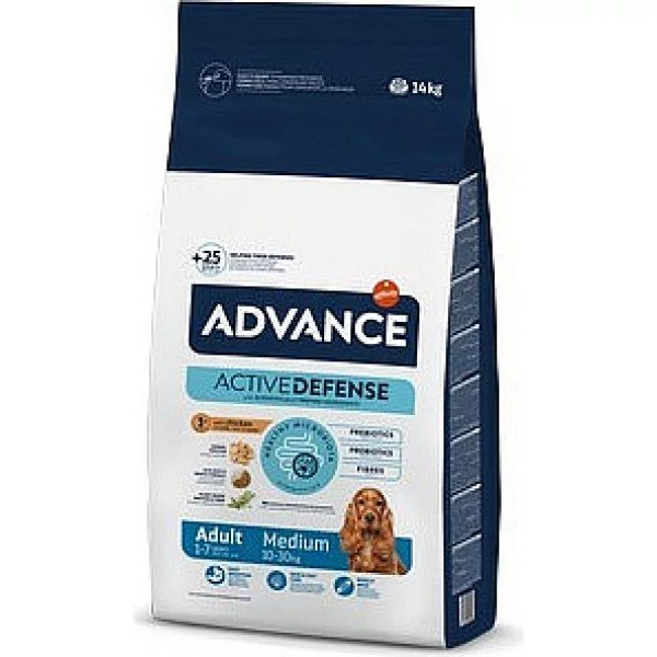 Advance Dog Medium Adult для дорослих собак середніх порід з куркою та рисом