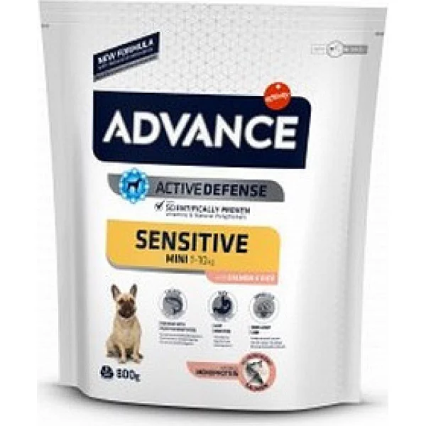 Advance Dog Mini Sensitive для собак малих порід з чутливим травленням з лососем і рисом