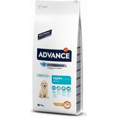 Advance Dog Maxi Puppy для цуценят великих порід з куркою та..