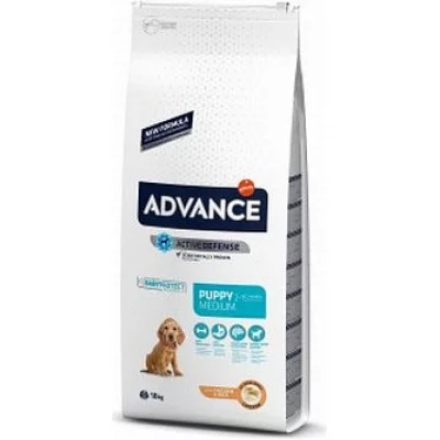 Advance Dog Medium Puppy для цуценят середніх порід з куркою..