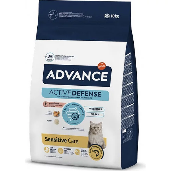 Advance Cat Salmon Sensitive для котів з чутливим травленням з лососем