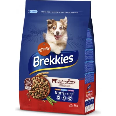 Brekkies Dog Beef для собак усіх порід з яловичиною