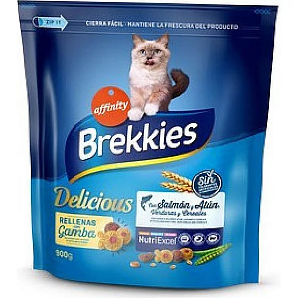 Brekkies Cat Delice Fish для дорослих котів з рибою