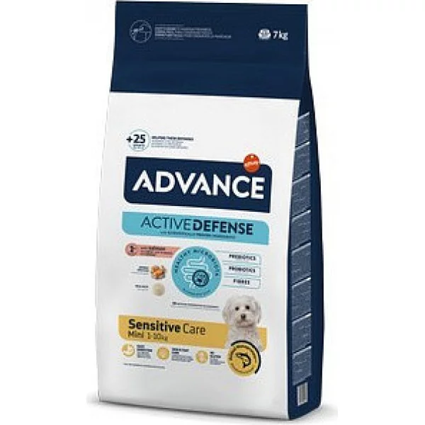 Advance Dog Mini Sensitive для собак малих порід з чутливим травленням з лососем і рисом