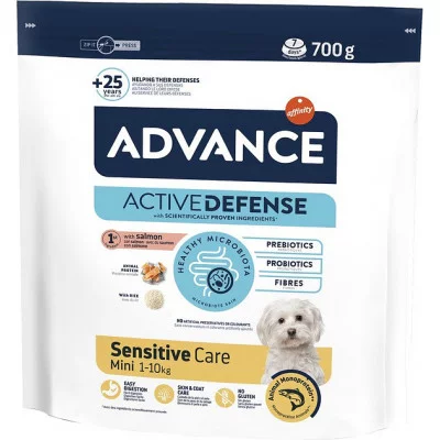 Advance Dog Mini Sensitive для собак малих порід з чутливим ..