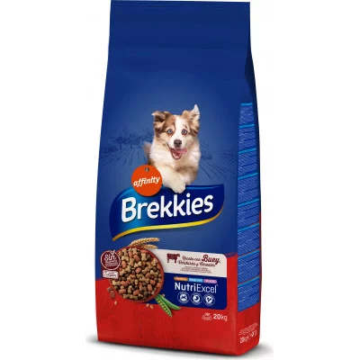 Brekkies Dog Beef для собак усіх порід з яловичиною