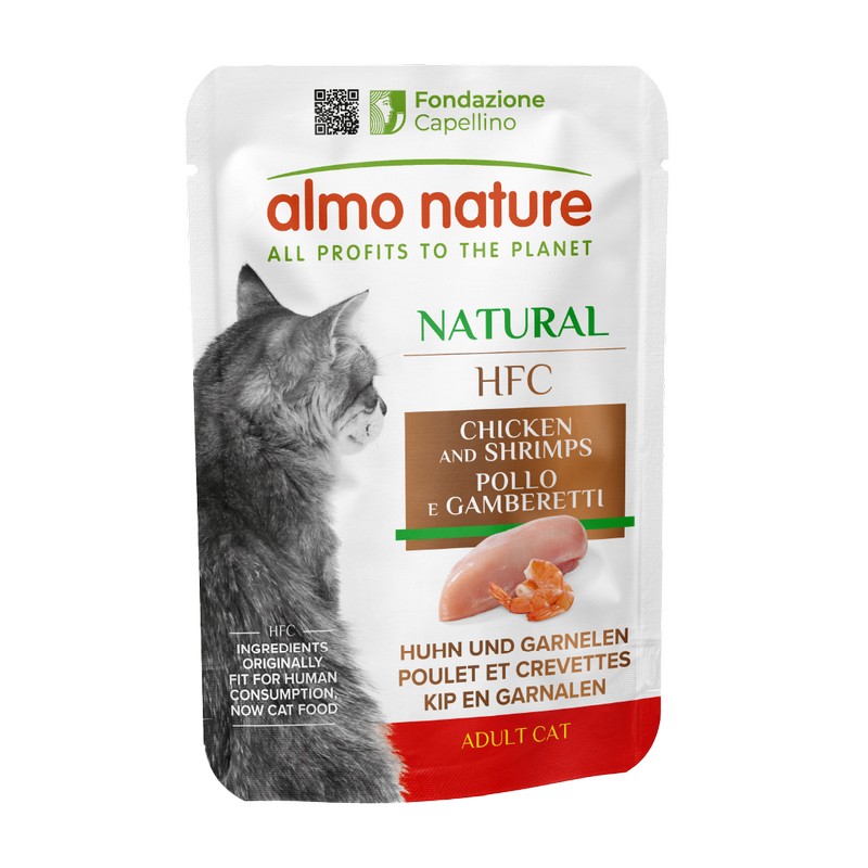 картинка Almo Nature HFC Cat Natural, пауч, 55 г