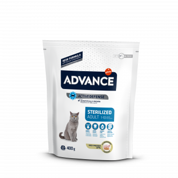 картинка Advance Cat Sterilized для стерилізованих котів з індичкою