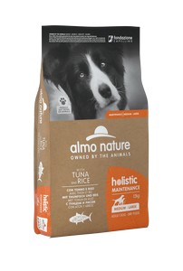 картинка Almo Nature Holistic Dog для собак середніх та великих порід з тунцем і рисом