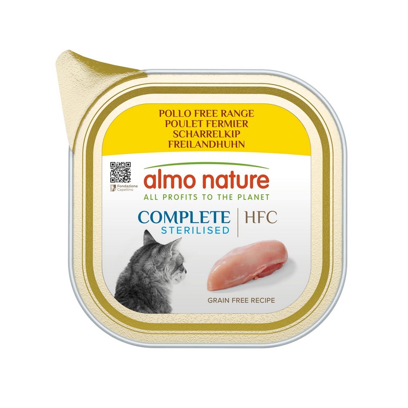 картинка Almo Nature HFC Cat Complete Sterilised, 85 г