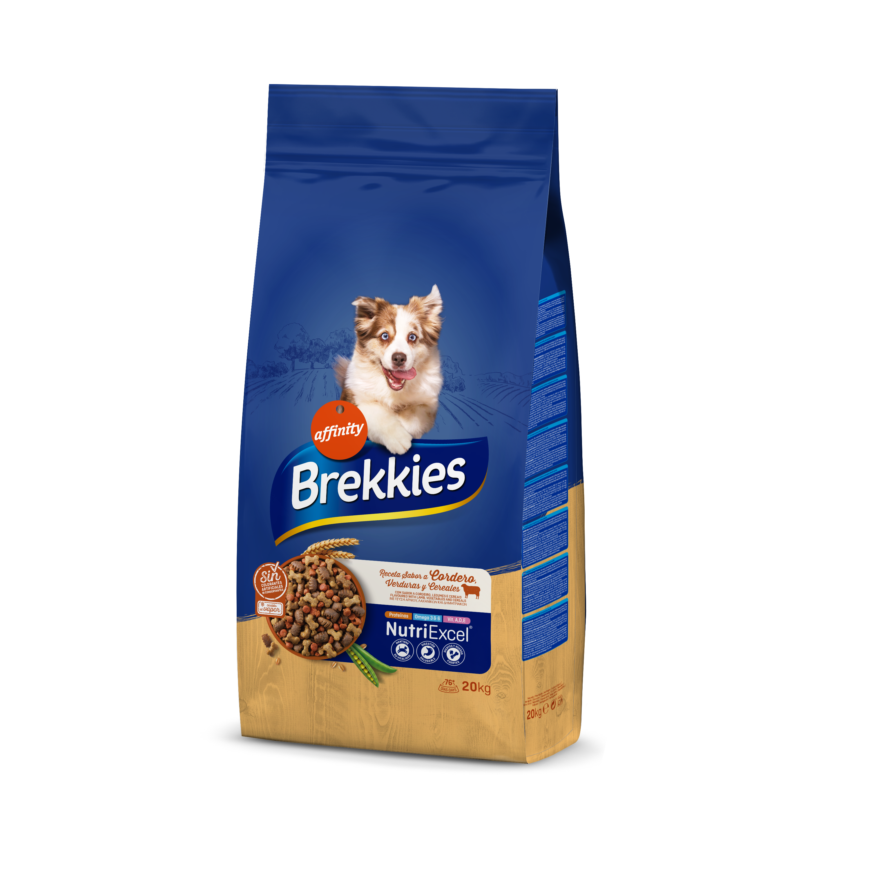 картинка Brekkies Dog Lamb для собак усіх порід з ягням