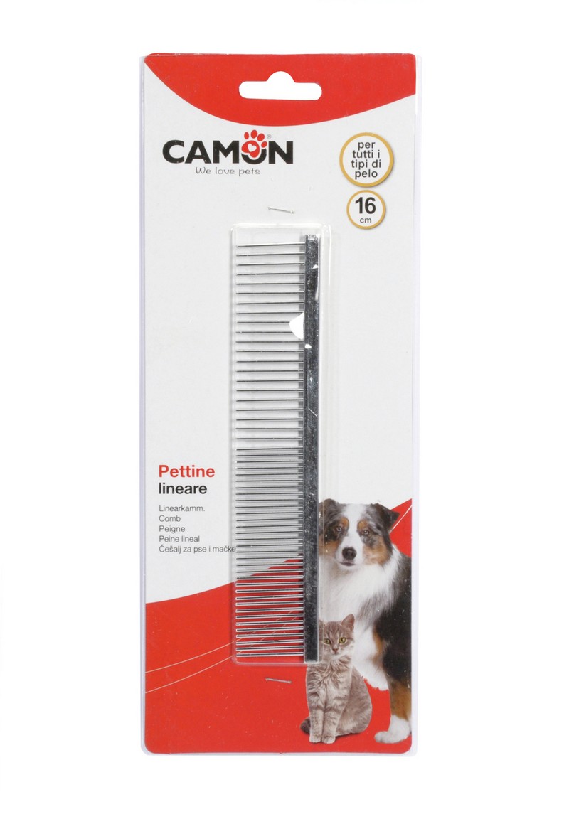 картинка Гребінець хромований CAMON