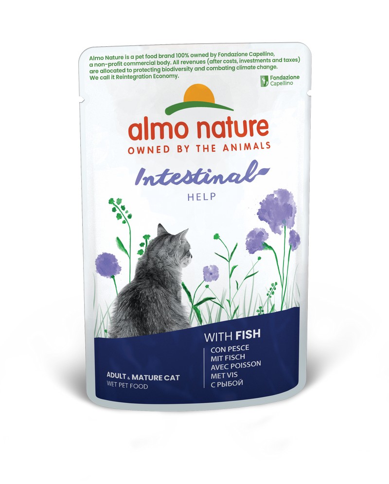 картинка Almo Nature Holistic Functional Cat, для котів з чутливим травленням, пауч, 70 г