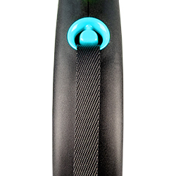картинка Повідець-рулетка Black Design стрічка S (5 м; до 15 кг)