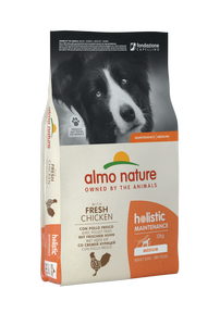картинка Almo Nature Holistic Dog M для дорослих собак середніх порід зі свіжою куркою