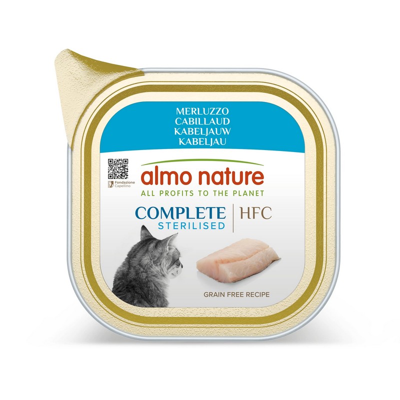 картинка Almo Nature HFC Cat Complete Sterilised, 85 г